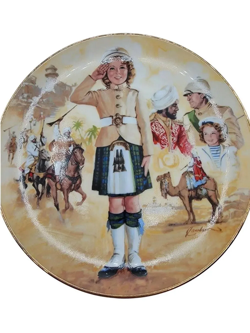 Limited Edition Collector's Plate - Wee Willie Winkie